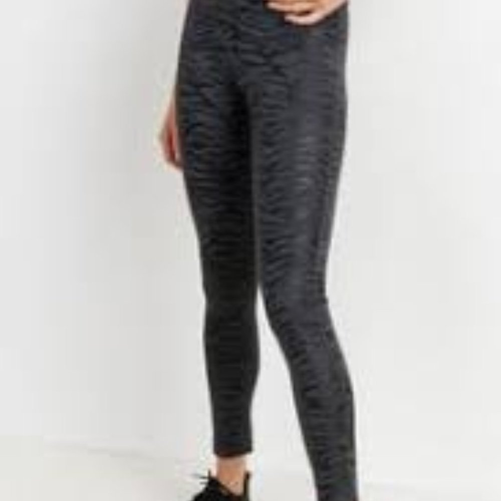 Mono B Tiger Foil Print High Waist Leggings